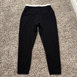 Abercrombie & Fitch Black and White Leggings